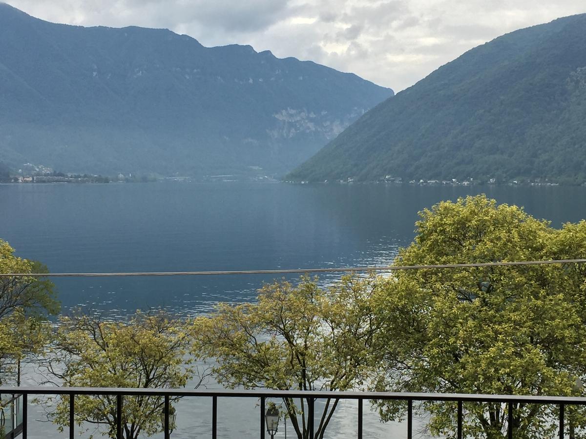 Le Suites Al Lago Melide Exterior foto